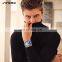 SINOBI Fashion Men's Sport Watch Stainless Steel Watches Silicone Luminous Display Rotating Dial Watchs 1264G