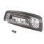 2009 2013 custom 3 pieces led lights honeycomb black front grille car grill fit for dodge ram 1500