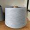 100% Polyester Ring Spun 30S/1 Grey Melange Yarn waxing for Knitting