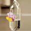 hanging glass flower water vase glass terrariums wholesale