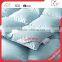 White quilted goose down feather quilt