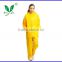 PVC printed fashion rain coat for girls
