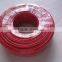 Single screened 2core fire alarm cable with copper clad aluminum conductor