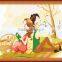 DIY digital happiness lover oil painting for decor and gifts (20x30cm)