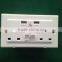 110-240V 16A UK usb wall socket OEM stickers for ipad iphone high speed