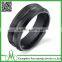 High quality tungsten men jewelry factory custom engagement ring popular grey tungsten ring