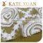 Elegant ribbon dubai fabric embroidery for dress