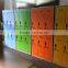 School Student Locker 3 Door Steel Wardrobe Cabinet
