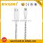 New products flat noodle Fabric 5 PIN Charge micro Cable Nylon Braided USB Cable for OPPO, backgammon, huawei, cool, lenovo,etc