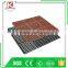 Interlocking rubber horse mat wash rack ring mat