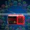 Hot sale 2016 1500 mAh USB SD FM radio with LED