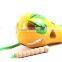 Biology Learing Worm Eat Pear Children Wooden Threading Toys