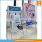 Double sides iron frame stand a-board poster stand