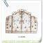 LC-86493 Modern wrought iron 3 fold fireplace screen