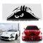 Reflective Waterproof Fashion Funny Peeking Monster Car Sticker vinyl decal decorate sticker car styling