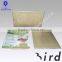 Eco-friendly pet bird used grave sand paper for bird cage