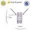 good quality cheap price gold bead diamond necklace designs in 10 grams