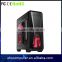 guangzhou factory wholesale new design o.45 strength structure pc case with card reader 1odd 3ssd 3hdd
