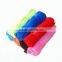 Colorful adjustable hook and loop wire cable tie with label tag