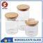 explosion proof tall glass candle holder with lid
