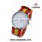 2016 special style popular nylon band alloy case unisex watch