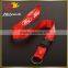 Specialized design silk printing shining custom key lanyard