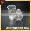 Environmental Friendly Drinkware 480ml Transparent Plastic Juice Cup with Lid