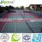durable synthetic outdoor flooring material China sport floor tennis court price