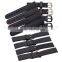 22mm black diver Rubber watch strap Wholesale 3PCS