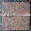 Red color granite paving stone