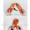 7 color pu leather luggage tag wholesale custom Deahun brand Name tag anti-theft travel accessories