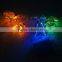 Battery Powered 2M 20LED RGB String Lights, Clear Cable Bedroom Decoration, Wedding, Party Indoor,Girl Birthday Gift