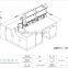 Labouratory sink table for school classroom