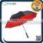 Fashion Sport Women Red Umbrella With Wood Handle