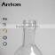 550ml square transparent glass bottles for olive oil