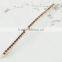 fashionable alloy crystal long bobby pin