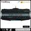 Multimedia Colorful led Backlit Ergonomic Computer Keyboard