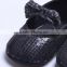 Cool black sequin upper dress shoe baby shoe maryjane
