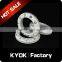 KYOK white gold crack color curtain fitting, curtain rod accessories wholesale                        
                                                Quality Choice