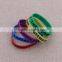 cheap custom silicone bracelet with debossed bracelet