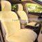 Car interior high quality winter warm luxury 100% genuine short wool sheepskin universal car seat cover set
