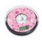 round sharp digital kitchen scale with clock function tare function