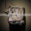 Cube Glow Locket Glowing Jewelry Necklace Glow in the Dark Jewelry