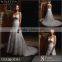  New Design princess wedding dress long train
