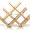 Gorgeous 8-bottles Wine Rack , Space saving bamboo wine rack ,