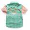 2016 children clothing custom design kids fancy wear shirt