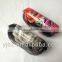 top fashion soft Leather patterned sunglasses case bag