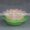plastic led flashing floating battery operated electric lotus flowers with light