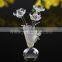 Fashionable wedding&home decorative crystal flower made in china