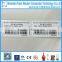 Variable shape product label with barcode or QR code printing                        
                                                Quality Choice